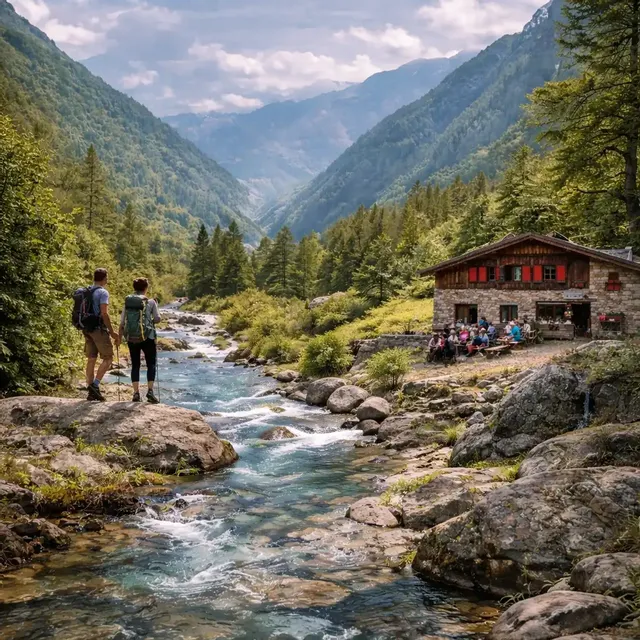 Trekking in Val Sanguigno + Mindful Experience