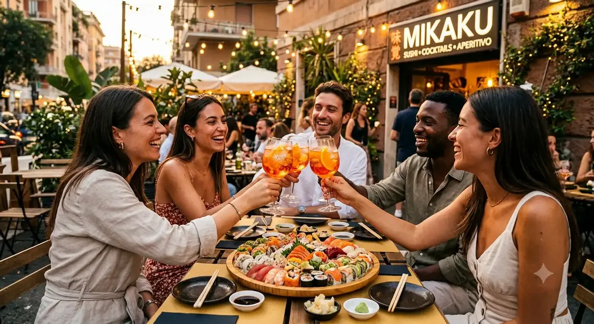 Aperisushi di fine estate 🍹🍣 
