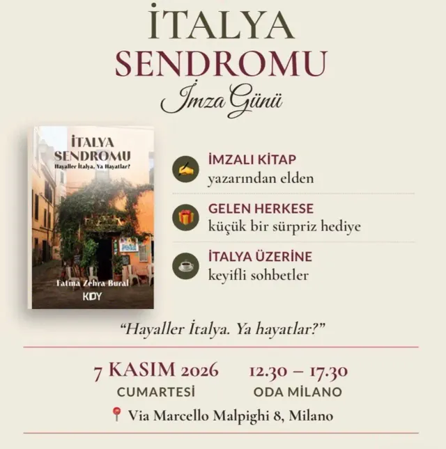 Italian Syndrome Book Signing Event