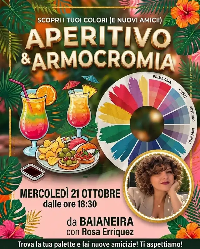 APERITIVO E ARMOCROMIA: Scopri la tua stagione e nuovi amici