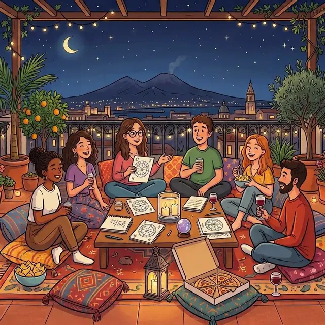 Astrosnack in Terrazza: il tuo Tema Natale sotto le stelle ✨