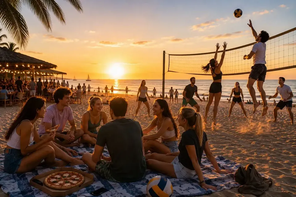 WEMARE FESTIVAL: Music, Volley & Pizza tonda in spiaggia