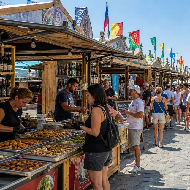 Mercato Europeo - Street food in compagnia