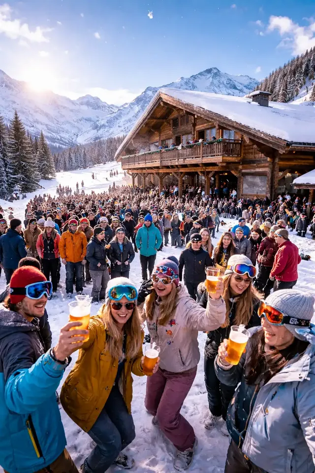 Snow Reunion day, Apres Ski & New Friends a Roccaraso