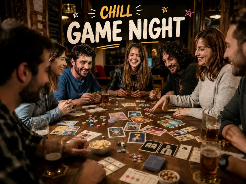 🎲 CHILL GAME NIGHT – Giochi, risate & nuove conoscenze