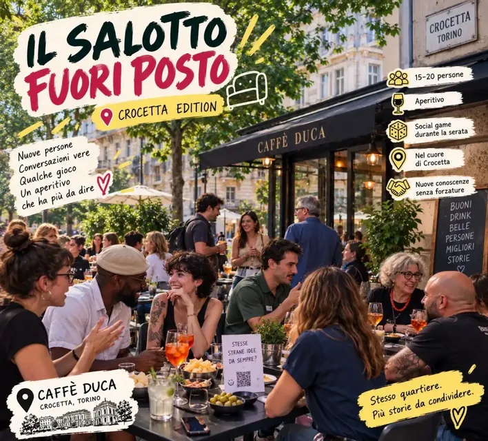 IL SALOTTO FUORI POSTO 🛋️🍷 | Crocetta Edition