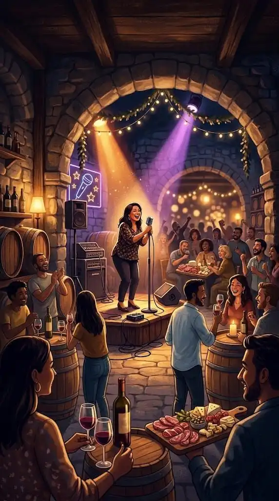 Aperitivo e Karaoke in Cantina - Podere Riosto