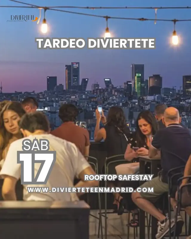 TARDEO DIVIERTETE GATO NOMADA SKY BAR. 25-45 años.