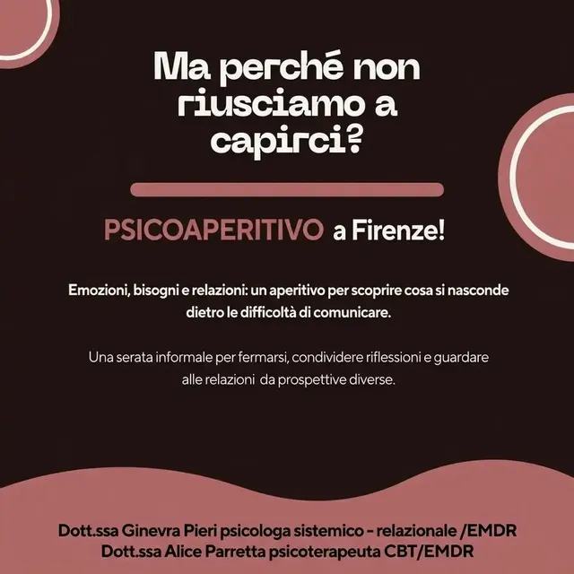 Psicoaperitivo - Ma perchè non riusciamo a capirci? 