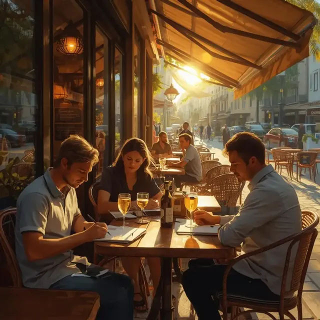 Parole in libertà, calici in mano e nuove storie da raccontà