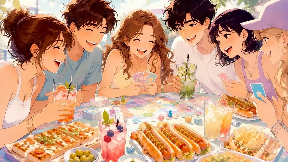 🎲🍹 APERIGAME ~  DRINK, FOOD & GAMES! 🌭✨