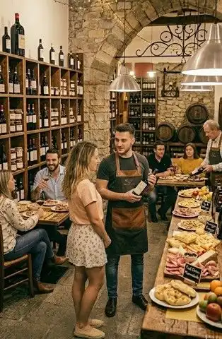 Degustazione di vini e delizie a Km0 nel centro storico 🍷🧀