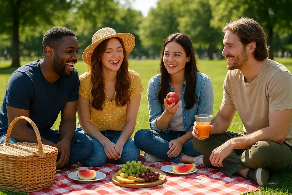 Pique-nique au Parc de la Tête d’Or 🌞🧺