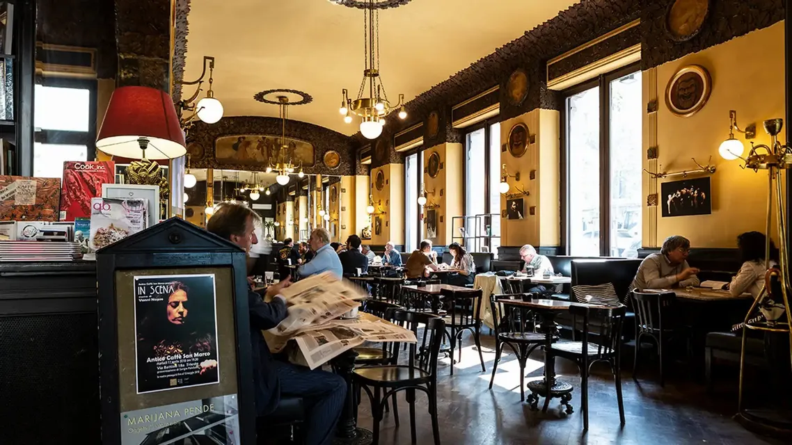 Tour dei caffè storici letterari di Trieste con degustazione