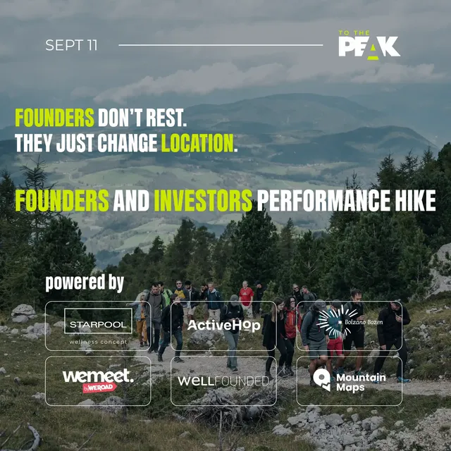 To The Peak - Founders and Investors Performance Hike