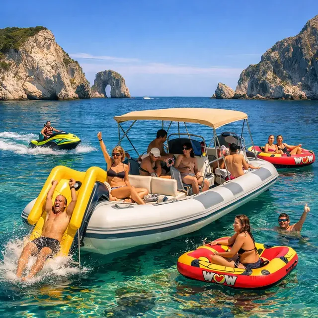 Giornata in Gommone Ponza & Palmarola 🌊✨