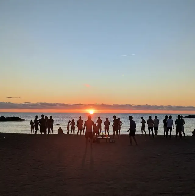 Beach volley - Apéro - Sunset 