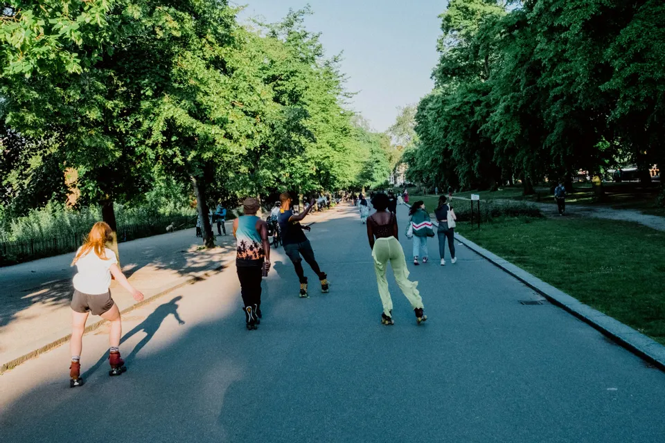 Tutti sui Roller a Parco Dora 🛼🍔