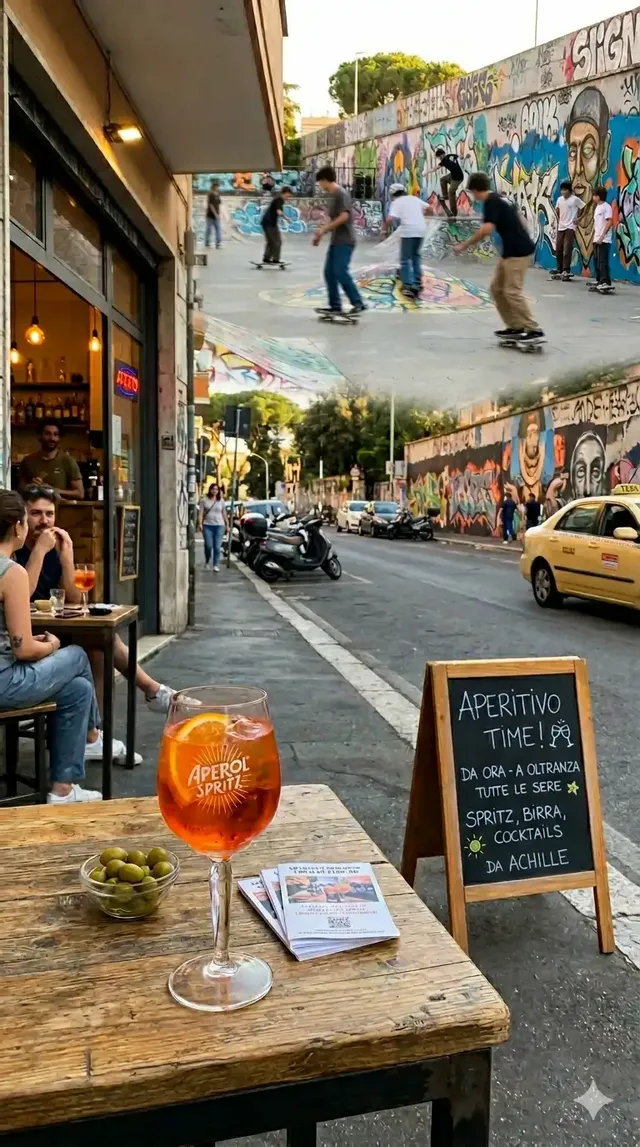 🍹 Spritz & Street Art: L'Aperitivo Urban 🎨