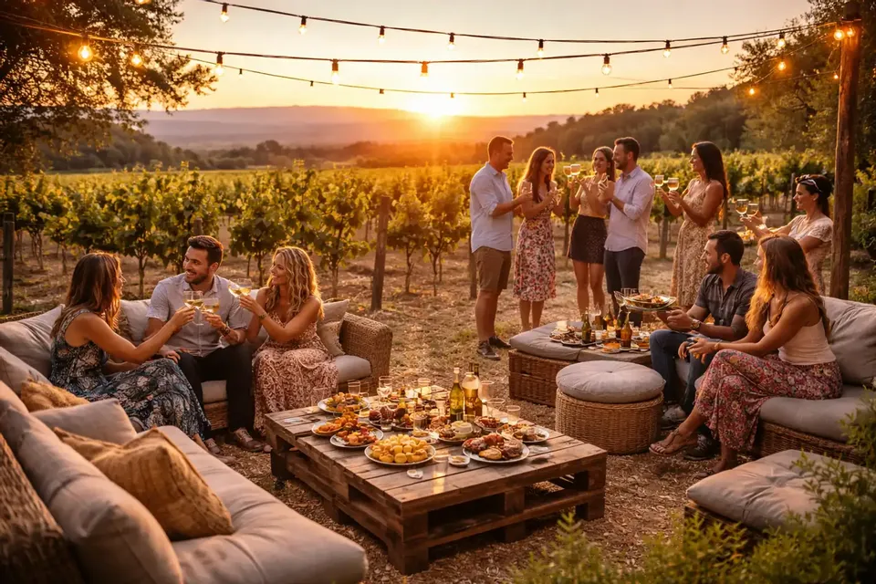 Degustazione in Vigneto al Tramonto + karaoke