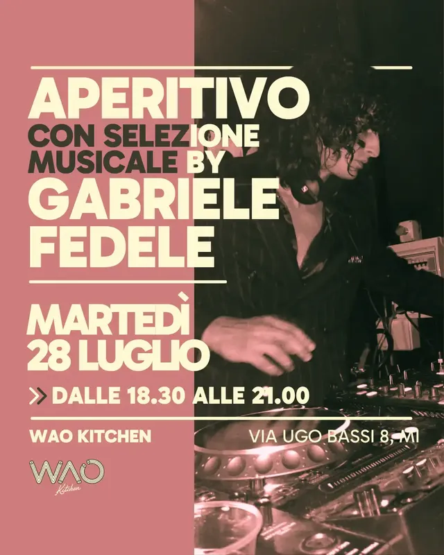 Afterwork: Aperitivo French Touch by Gabriele Fedele