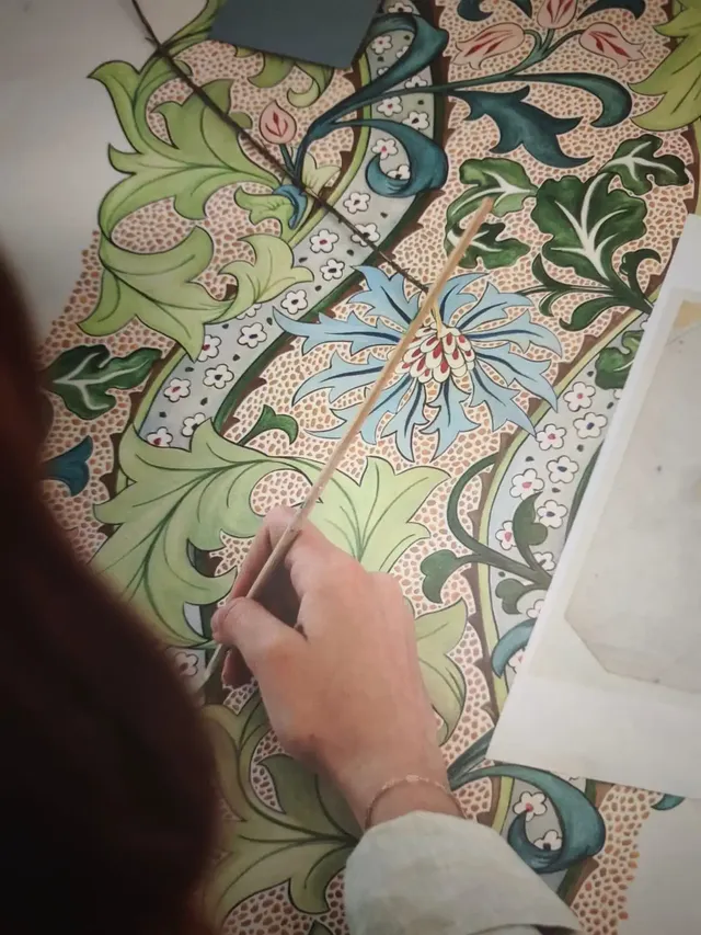 Workshop: dipingiamo Morris
