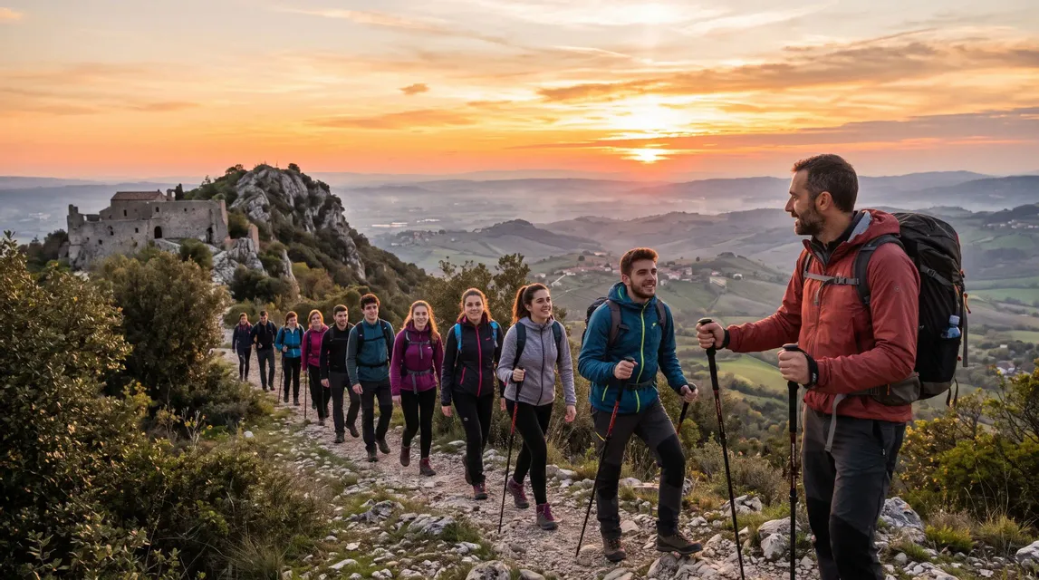 🥾 ⛰️ 🌄 Trekking al Tramonto sul Monte Soratte (con Guida)