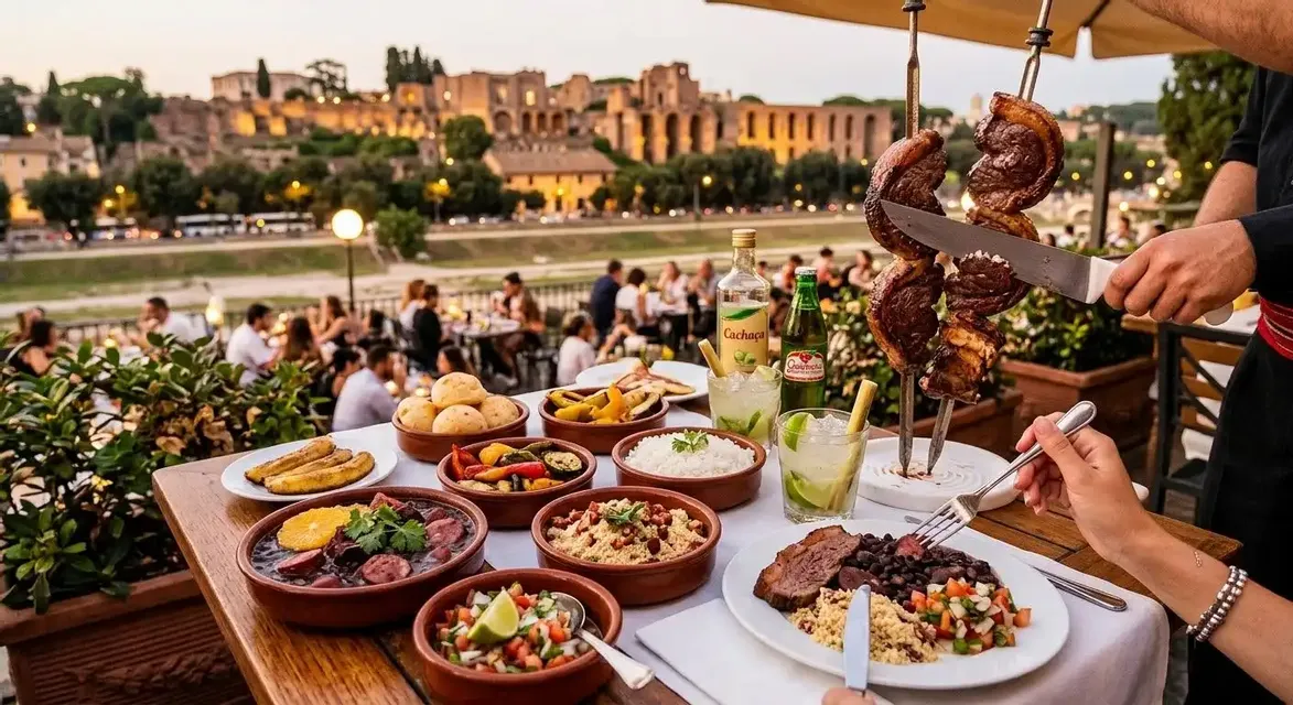 Cena Brasiliana al Circo Massimo