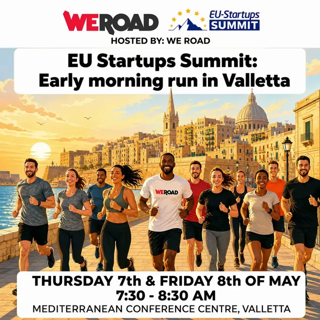 EU Startups Summit: Early morning run in Valletta the 8th