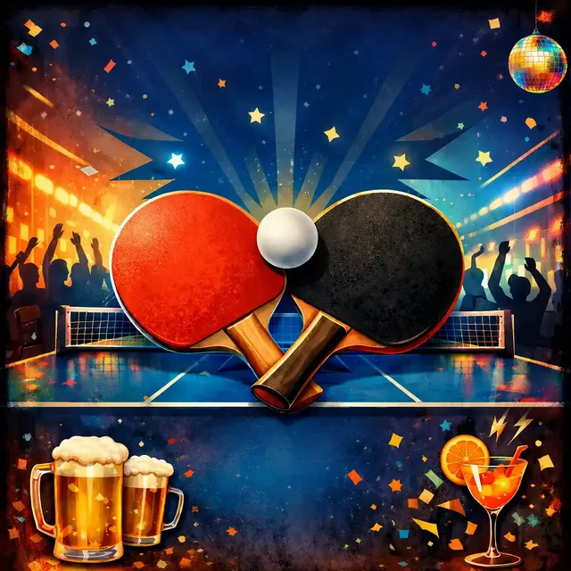 Ping Pong Party : sport, rires & drinks