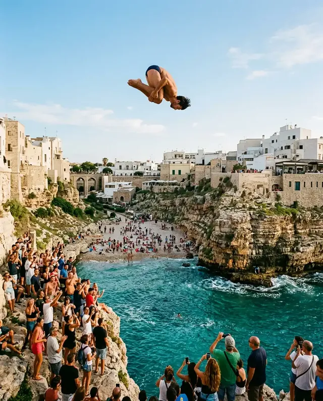 Red Bull Cliff Diving Polignano 