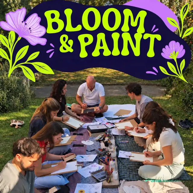 Bloom & Paint 🎨 | Fai sbocciare la creatività 