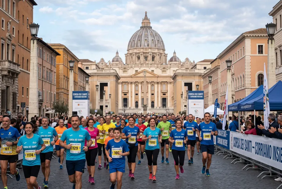 🏃‍♂️ CORSA DEI SANTI – CORRIAMO INSIEME! 🎉