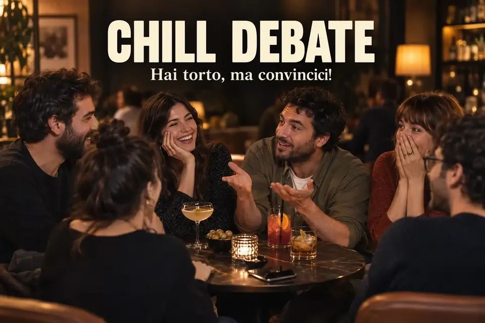 🗣️ Chill Debate – Hai torto, ma convincici!