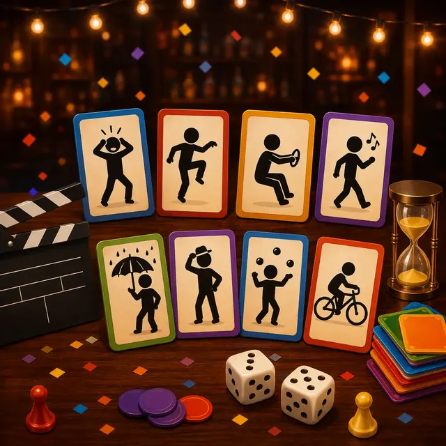Soirée Jeux d’Ambiance & Mimes : fous rires garantis !
