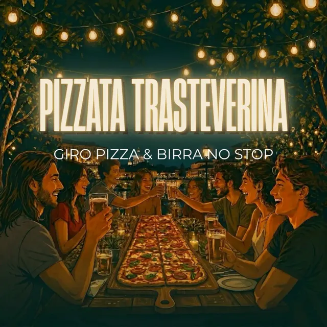 PIZZATA TRASTEVERINA - giro pizza & birra no limits 🍕🍻