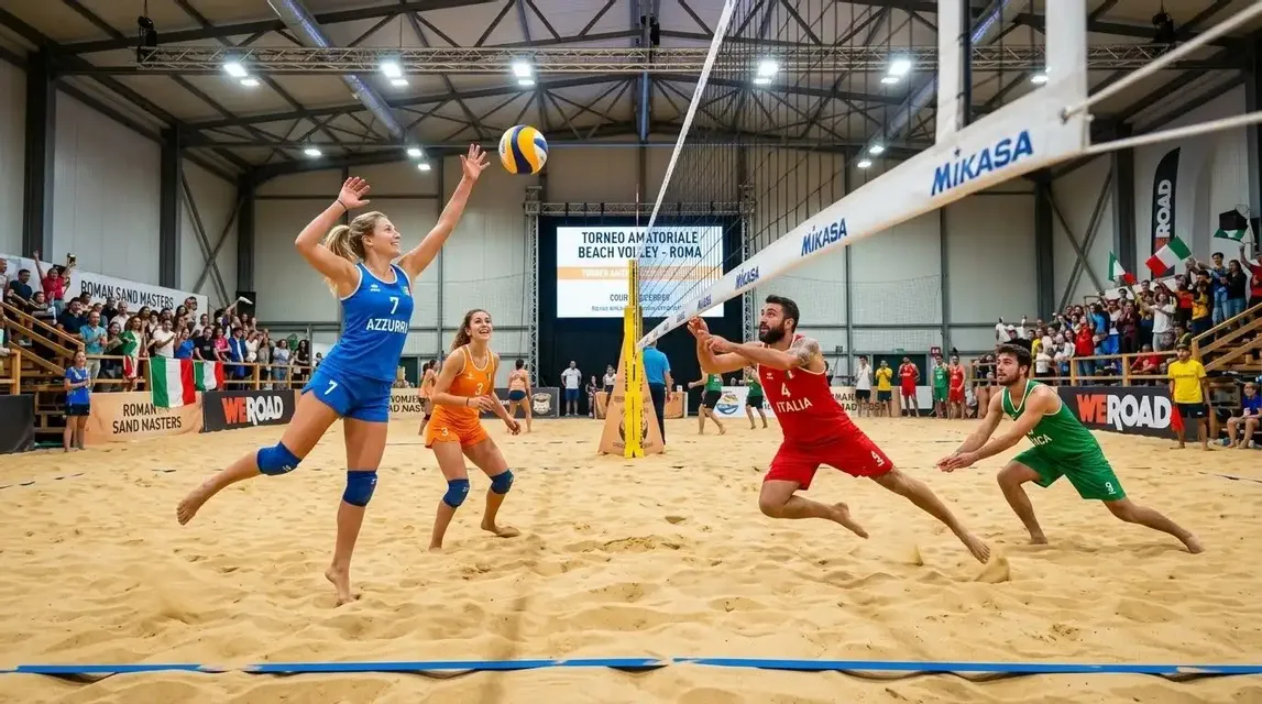  Un'ora di volley, due ore di chiacchiere - Beach Volley