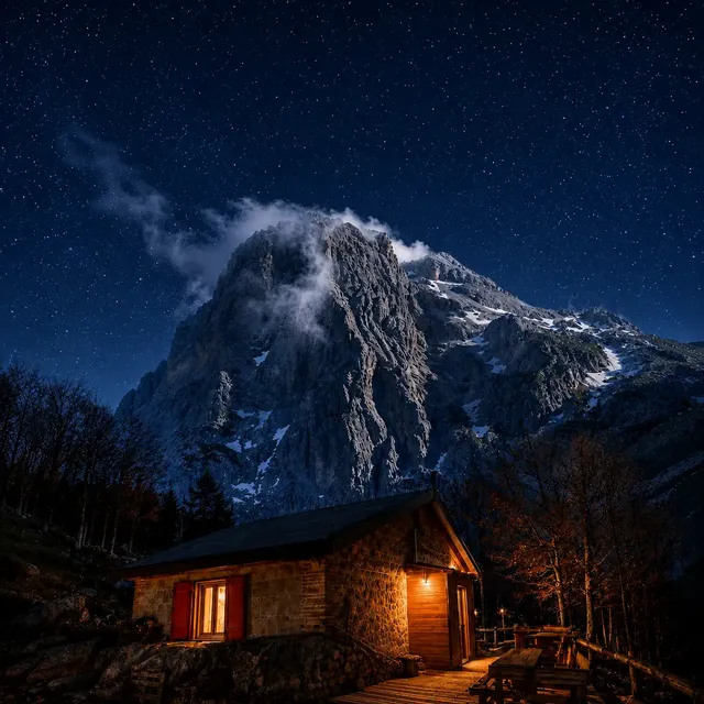Notte in rifugio sul Gran Sasso