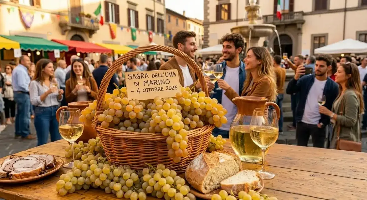 Sagra dell’Uva di Marino 2026🍷🍇
