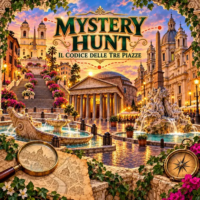 🔎 ROMA MYSTERY HUNT – Il codice delle tre piazze