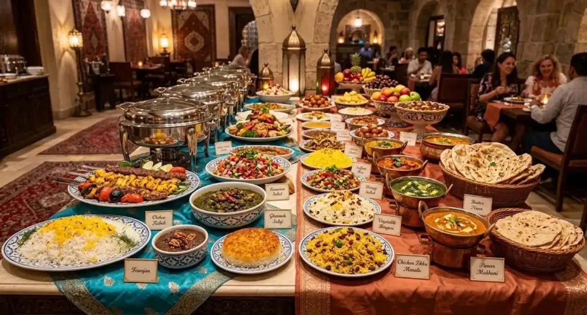 K'si buffet à volonté Indien - Iranien