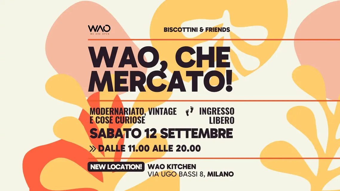 WAO, che mercato! Modernariato, vintage e cose curiose!
