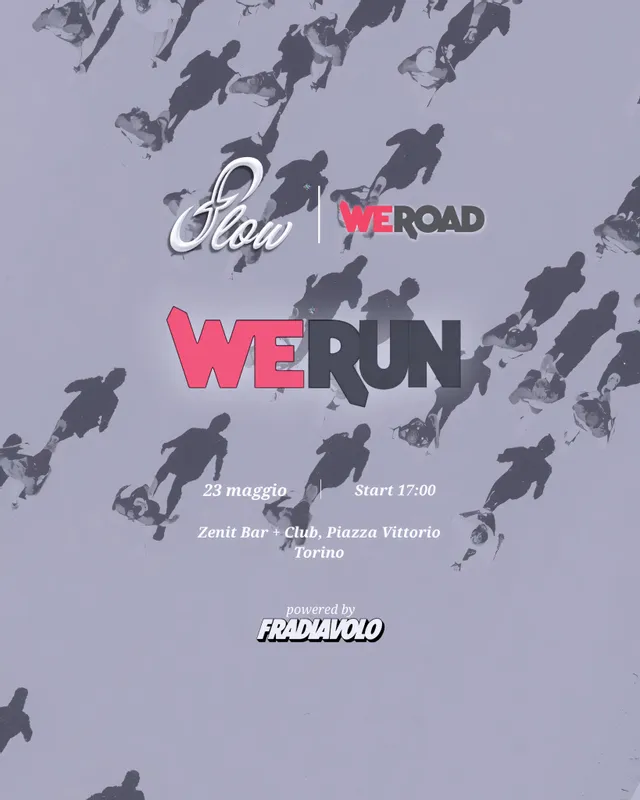 WE RUN TORINO: WeRoad & Flow 🍕🔥