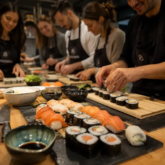 Sushi Lovers: Cooking Class di Sushi