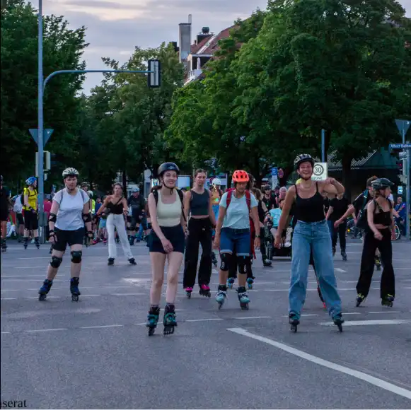 Blade Night & New Friends 🛼