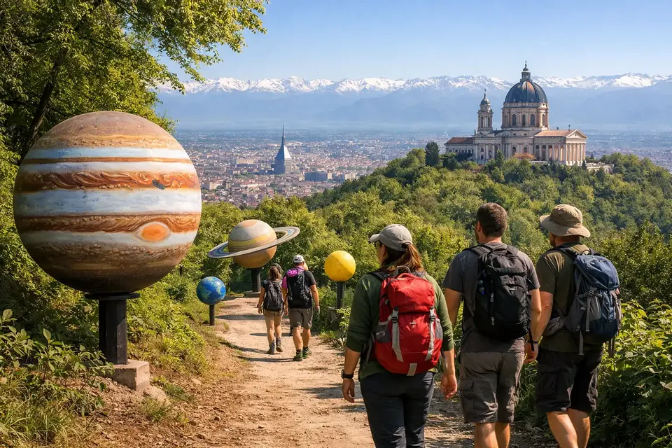 Sentiero dei Pianeti e Pranzo Panoramico a Superga