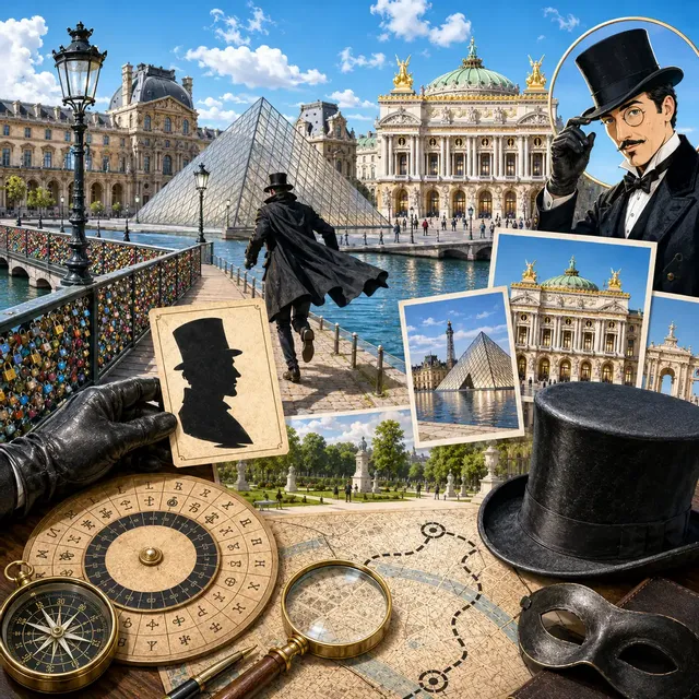 Balade Enigme: A la poursuite d'Arsène Lupin