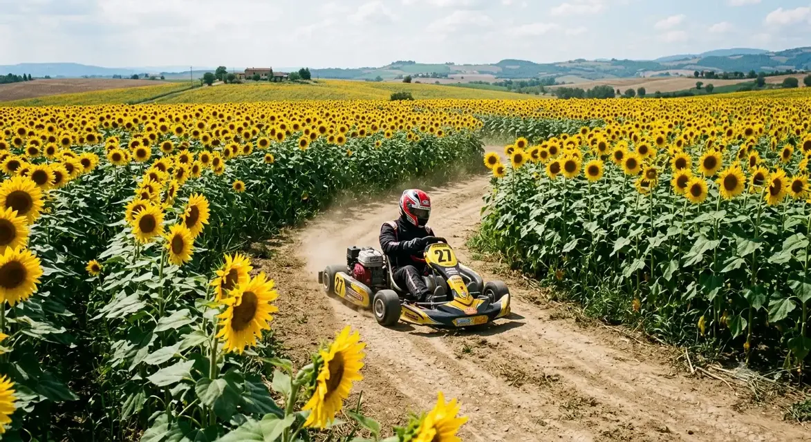 Go Kart in campagna