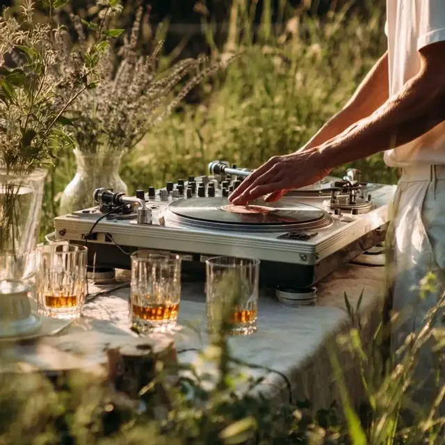 Afterwork dj set open air 