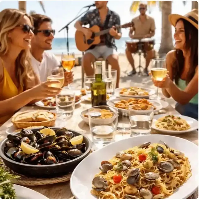 Pranzo in spiaggia & Musica Live